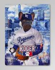 'Kansas City Doggo Royals' Personalized Pet Blanket