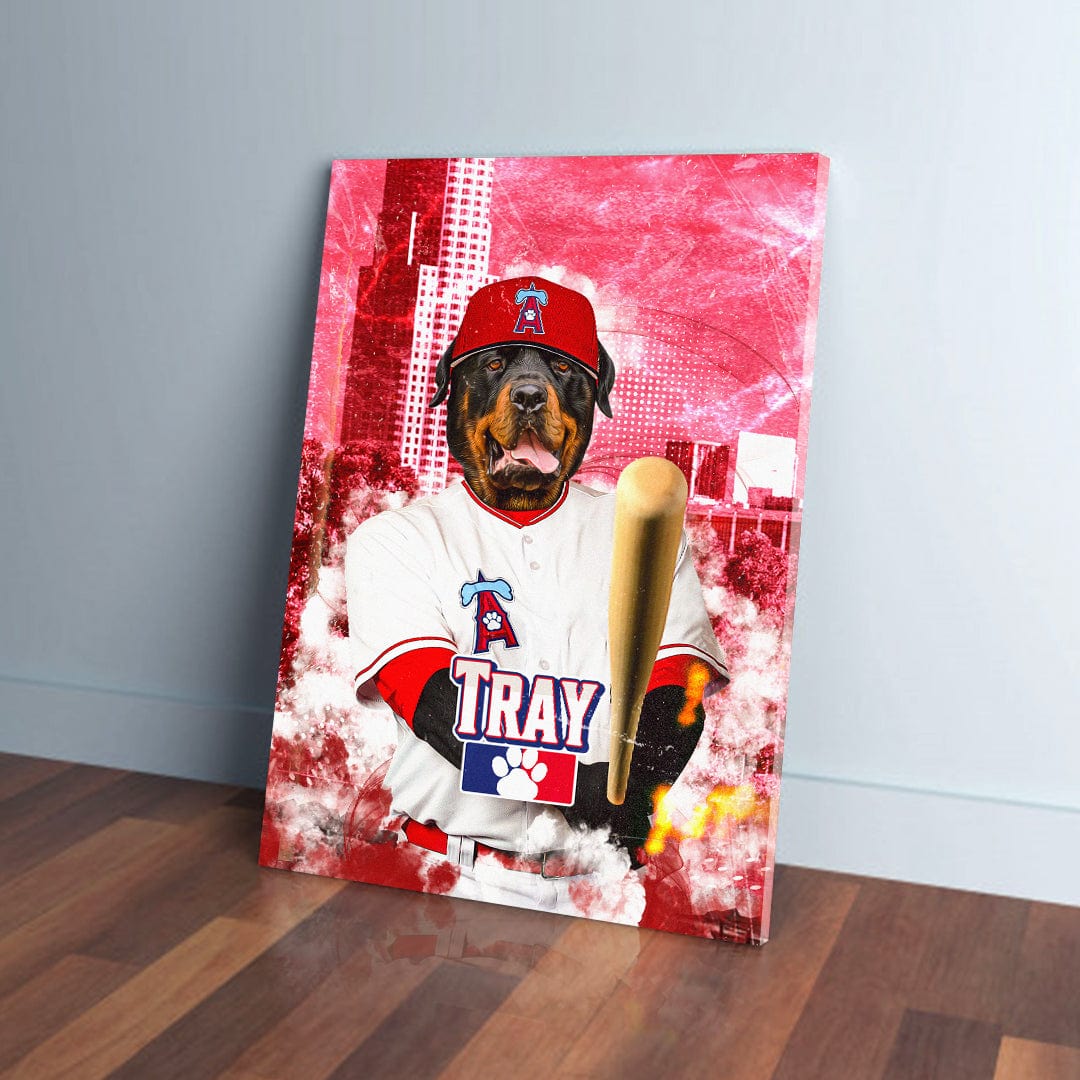 &#39;Los Angeles Angel Dogs&#39; Personalized Pet Canvas