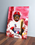 'Los Angeles Angel Dogs' Personalized Pet Canvas