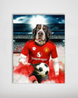 'Manchester Doggos Football' Personalized Dog Poster