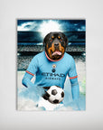 'Manchester City Doggos Football' Personalized Dog Poster