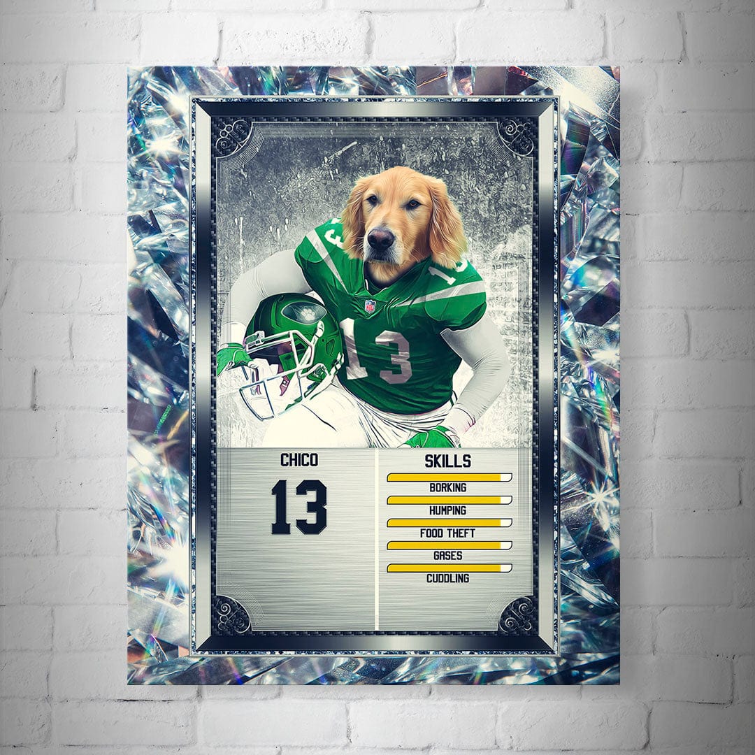 Football Trading Cards Posters – doggovinci