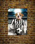 'Newcastle United Doggos Football' Personalized Dog Poster