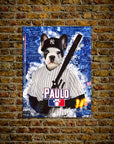 'New York Yankers' Personalized Pet Mini Portrait