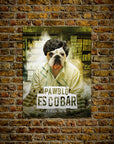 'Pawblo Escobar' Personalized Pet Mini Portrait