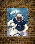 'Penn State Doggos' Personalized Pet Mini Portrait