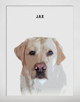 Personalized Modern Pet Mini Portrait