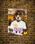 'San Doggo Padres' Personalized Pet Poster