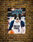 'Dallas Mavericks Doggos' Personalized Dog Poster