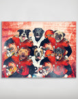 'Cincinnati Doggos' Personalized 6 Pet Poster