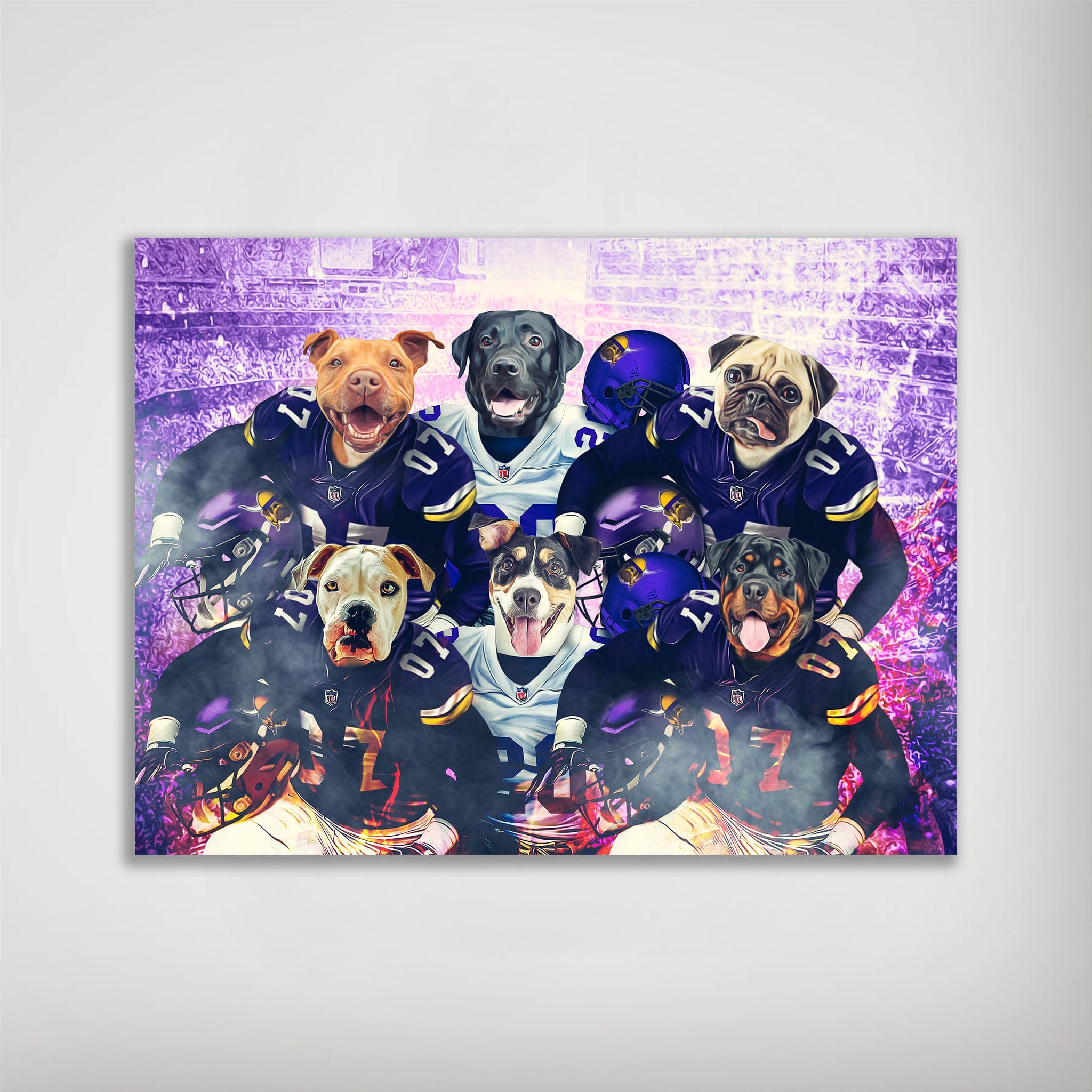 &#39;Minnesota Doggos&#39; Personalized 6 Pet Poster