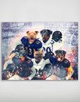'Baltimore Doggos' Personalized 5 Pet Poster