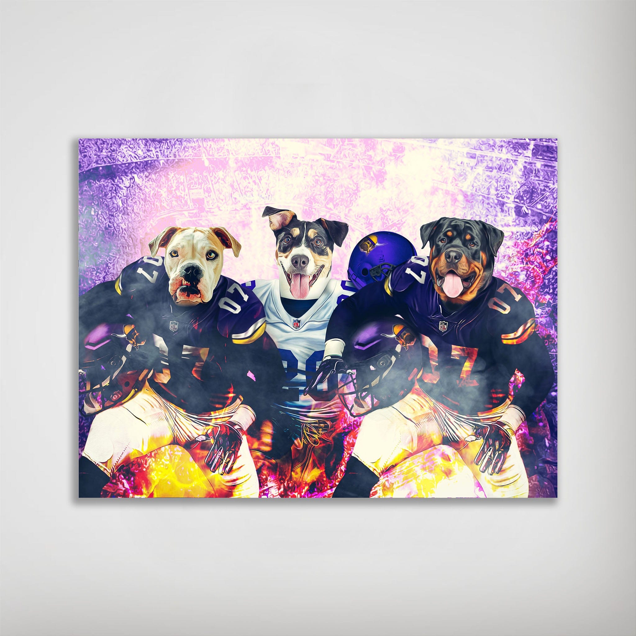 &#39;Minnesota Doggos&#39; Personalized 3 Pet Poster