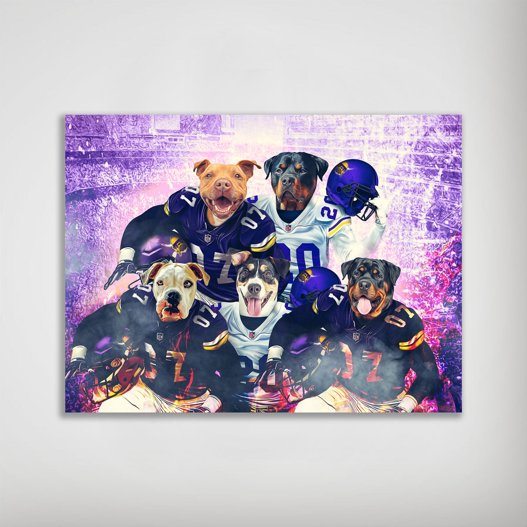 &#39;Minnesota Doggos&#39; Personalized 5 Pet Poster