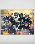Póster Personalizado para 6 mascotas 'Pittsburgh Doggos'