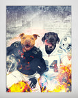 'Oakland Doggos' Personalized 2 Pet Poster