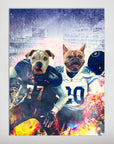 'Tennessee Doggos' Personalized 2 Pet Poster