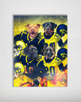 'Michigan Doggos' Personalized 4 Pet Poster