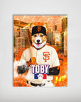 'San Franpawsco Giants' Personalized Pet Poster
