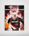 'Pawtland Trail Blazers' Personalized Dog Poster