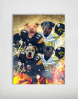 'Pittsburgh Doggos' Personalized 4 Pet Poster
