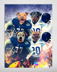 'Tennessee Doggos' Personalized 4 Pet Poster