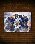 'Baltimore Doggos' Personalized 6 Pet Poster