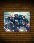 'Philadelphia Doggos' Personalized 6 Pet Poster