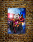 'Harry Dogger' Personalized Mini Portrait