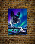 'Majestic Northern Lights' Personalized Mini Portrait