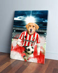 'Sunderland Doggos Football' Personalized Pet Canvas
