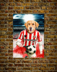 'Sunderland Doggos Football' Personalized Dog Poster