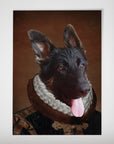 The Duke: Personalized Dog Mini Portrait