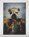 The General: Personalized Pet Mini Portrait