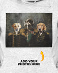 'The Brigade' Personalized 3 Pet Hoody