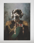 The General: Personalized Pet Mini Portrait