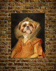 'The Victorian Princess' Personalized Pet Mini Portrait