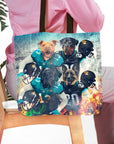 'Jacksonville Doggos' Personalized 4 Pet Tote Bag