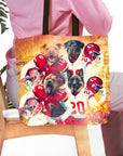 'Kansas City Doggos' Personalized 4 Pet Tote Bag