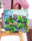 'Seattle Doggos' Personalized 6 Pet Tote Bag