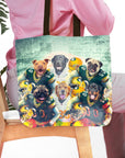 'Green Bay Doggos' Personalized 6 Pet Tote Bag
