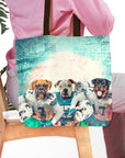 'Miami Doggos' Personalized 3 Pet Tote Bag