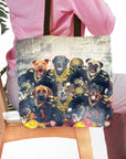 'New Orleans Doggos' Personalized 6 Pet Tote Bag