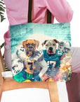 'Miami Doggos' Personalized 2 Pet Tote Bag