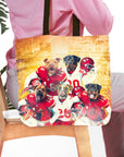 'Kansas City Doggos' Personalized 5 Pet Tote Bag