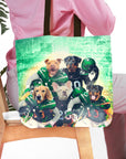 'New York Jet-Doggos' Personalized 5 Pet Tote Bag