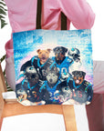 'Carolina Doggos' Personalized 5 Pet Tote Bag