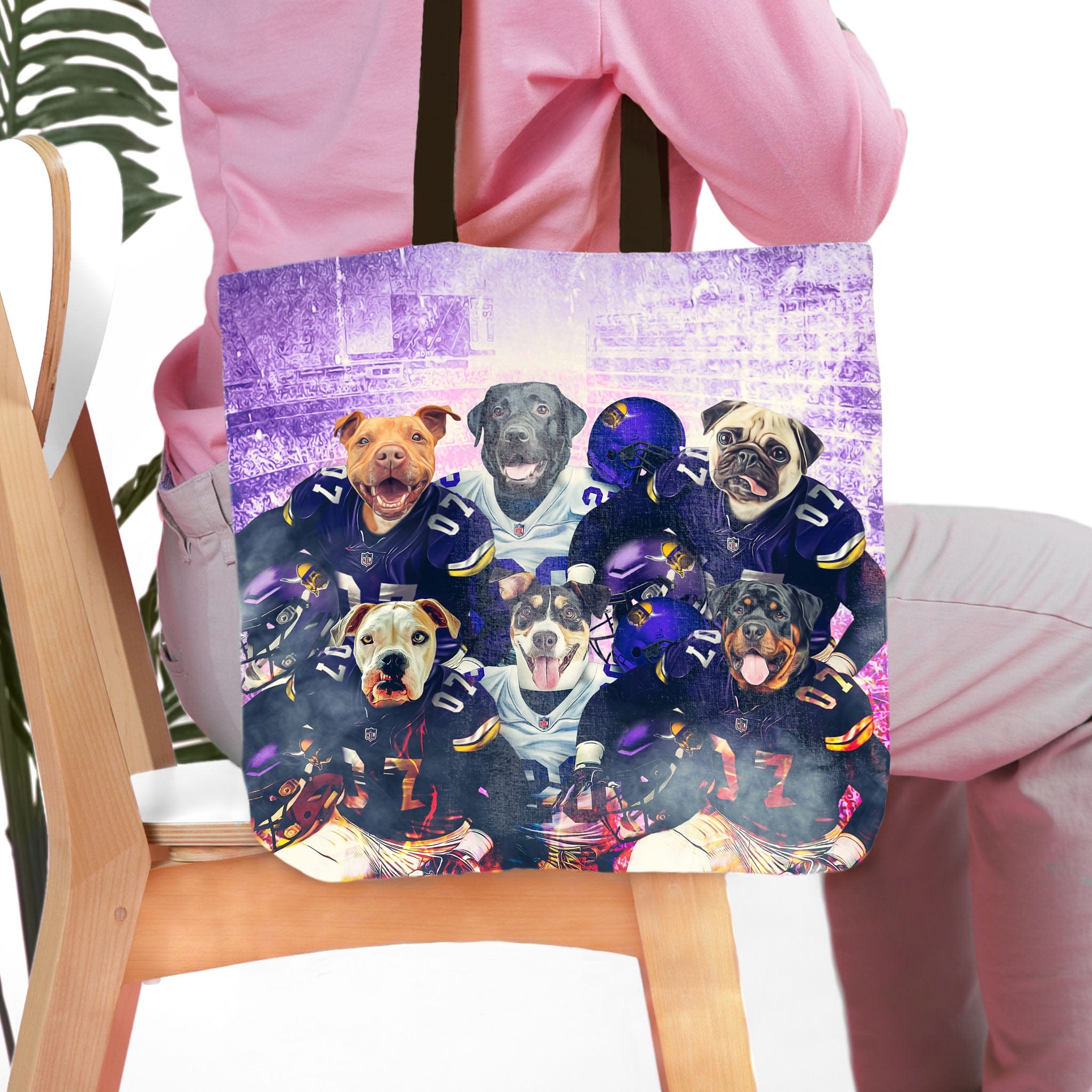 &#39;Minnesota Doggos&#39; Personalized 6 Pet Tote Bag