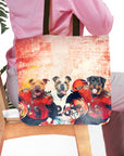 'Cincinnati Doggos' Personalized 3 Pet Tote Bag