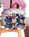 'Houston Doggos' Personalized 6 Pet Tote Bag
